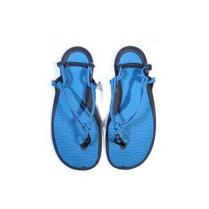 XERO AQUA CLOUD Blue Sapphire Minimalist Barefoot Sandal Shoe Thong Mens 13